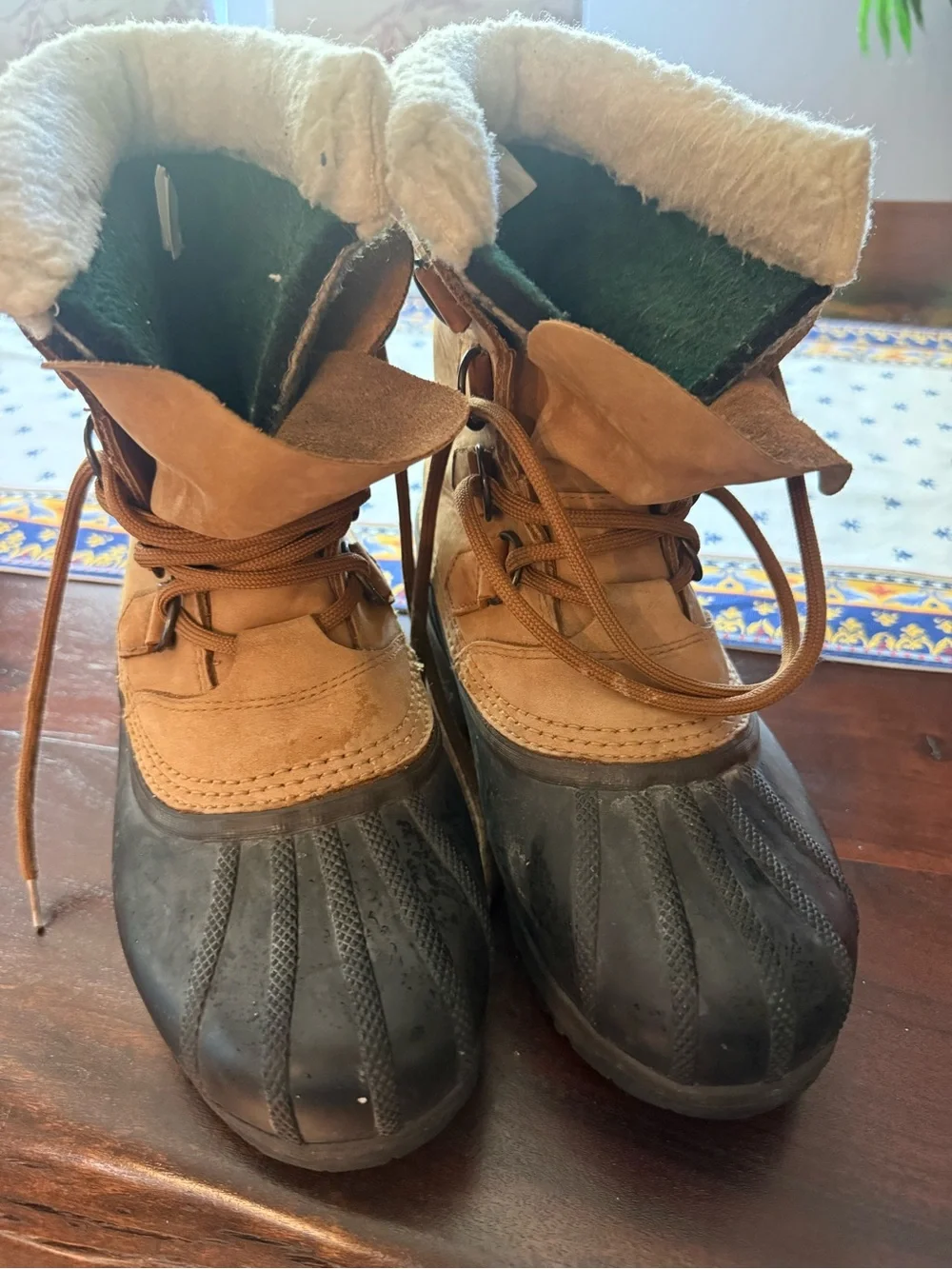Sorel rubber boots